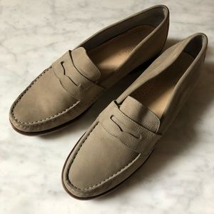 Cole Haan Grey Suede loafers